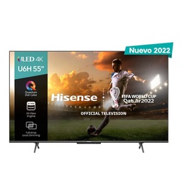 [55U6H] Television                                                                                                                                                                                                                                                                                                                                                                                                                                                                                                                                                                                                                                                                                                                                                                                                                                                                                                                                                                                                                                                                                                                                                                                                                    Hisense 55u6h 55" Smart Android Quantum 4k 3840*2160 Wifi