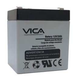 [7501693303704-V] Bateria De Reemplazo Vica 12v/5ah