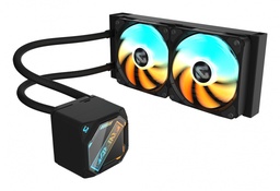[ar-GP-GIGABYTE GME 240] ENFRIAMIENTO LIQUIDO GIGABYTE 2x120MM ARGB 2200 RPM BLACK GP GIGABYTE GME 240