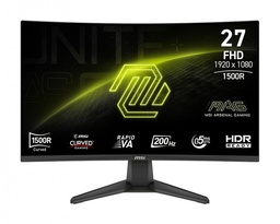 [ar-MAG 276CF E20] MONITOR MSI MAG 276CF E20 CURVO 1500R 200HZ VA 1920 X 1080 FULL HD 1HDMI MAG 276CF E20