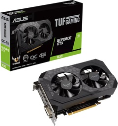[TUF-GTX1630-O4G-GAMING] Tarjeta De Video Asus Nvidia Gtx1630 /pcie X16 3.0 /4gb Gddr6 /hdmi /dp /dvi /estandar /gama Media