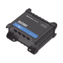 [RUT901] Router Lte Dual Sim, 4 Puertos Ethernet, Conectorizado, Bandas B1, B2, B3, B4, B5, B7, B8, B28, B66