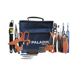 [FTK-P] Kit De Herramientas Pro Para Instalación De Fibra Óptica Con Accesorios De Limpieza De Puertos/conectores Y Desforradoras De Fibra Óptica