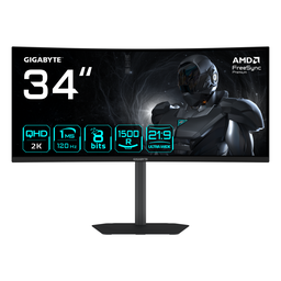 [ar-GS34WQCA] MONITOR GIGABYTE CURVO GAMING34P VA WQHD 3440 x 1440 120HZ 2HDMI 1DP GS34WQCA