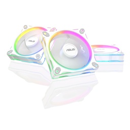 [ar-PRIME MR120 FAN ARGB WHITE 3IN1] VENTILADORES ASUS PRIME MR120 ARGB FAN TRIPLE WHITE 1600RPM 120x120 PRIME MR120 FAN ARGB WHITE 3IN1