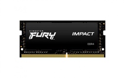 [ar-KF432S20IB/32] MEMORIA RAM SODIMM KINGSTON FURY IMPACT 32GB DDR4 3200MHZ CL20 NEGRO KF432S20IB 32