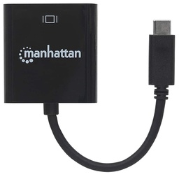 CONVERTIDOR MANHATTAN DE VIDEO USB-C a DISPLAYPORT HEMBRA 152020