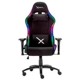 [7503028126477-X] Silla Gamer Xzeal Neg/rgb Acero, Alto DesempeÑo (xzsxz15b)