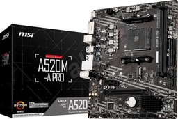 [Dim-A520MA-PRO] Tarjeta  Madre MSI A520m-a Pro Series Ryzen AM4 DDR4