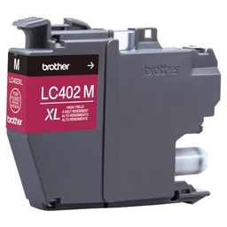 [LC402XLMS] Cartucho Brother Tinta Magenta Alto Rendi 1500 Pag (lc402xlms)