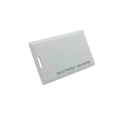 [EM4200] Tarjeta Compatible Con Lectores Rfid Zkteco Perforada 1.88mm(em4200)