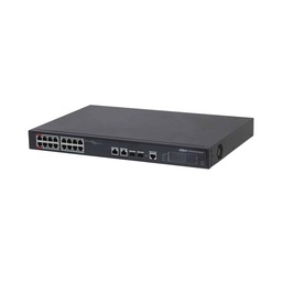 [DH-PFS4218-16ET-190] Switch Poe Administrado 16ptos A 100 + 2ptos Gigabit(dh-pfs4218-16et-190)