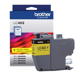 [LC402YS] Cartucho Brother Tinta Amarilla Alto Rendi 550 Pag (lc402ys)