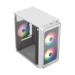 [AC-939232] Gabinete Acteck Mini Torre Doom Gi730/ 600w/ Usb 3.0/ 2.0/ 3vent/blanco (ac-939232)