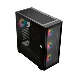 [BR-938754] Gabinete Balam Rush Full Torre Carbon 9000/usb 3.0/2.0/usb C/4 Vent/negro (br-938754)