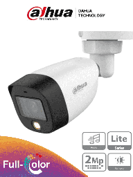 [DH-HAC-HFW1209CN-A-LED] Cámara Bullet Full Color 1080p/ Lente De 2.8 Mm Dahua (hac-hfw1209cn)