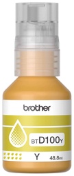 [BTD100Y] Botella Tin Brother Amarillo Ultra Alto Rendi Inkbenefit 5000 Btd100y