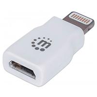 [766623393714-M] Adaptador Manhattan Ilynk Micro Usb - Lightning Iphone 5 390620