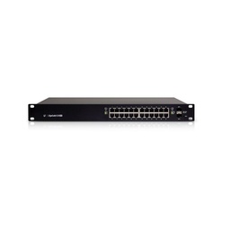 [810354020650-U] Ubiquiti Switch Edgemax Adm 24p Giga Poe+poe Pas + 2p Sfp (es-24-250w)