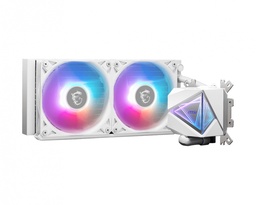[MAG CORELIQUID I240 WHITE-1] Disipador De Enfriamiento Liquido Ms Mag Coreliquid I240 / White/ 240mm / Intel ,1700, 1851 / Amd