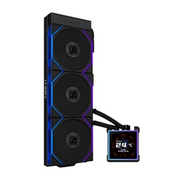 [GHS2LCDS36CB.00] Enfriamiento Liquido Lian Li Hidroshift Ii Lcd-s Black Pantalla 3.4"/360mm/1700/1851/am4/am5