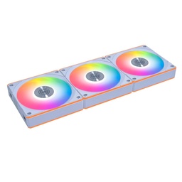 [12RCL1W3W] Kit 3 Ventiladores Lian Li Unifan Cl White Aspas Invertidas Rgb C/ Control Inal. Wireless 120mm