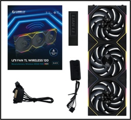 [12TL1W3B.00] Kit 3 Ventiladores Lian Li Unifan Tl Black Rgb Wireless 120mm