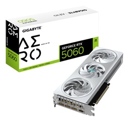 [GV-N5060AERO OC-8GD] Tarjeta De Video Gigabyte Gv-n5060aero Oc-8gd / Rtx 5060 / Gddr7 8 Gb / Dp 2.1 / Hdmi / 2.1 / Gama