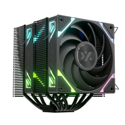 [X-AC-THERDUOB6] Ventilador Cpu Xyz Thermax 6 Duo 600-2000rpm Argb 120*120*25mm Black