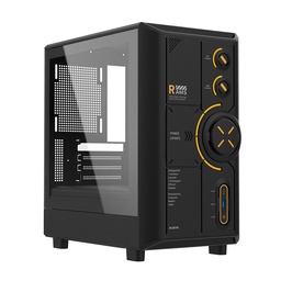 [AS.07.0213] Gabinete Alseye Rams 2.0 Cristal Temp Micro Atx , Itx L348*w218*h380mm Black