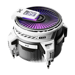 [AS.01.08.0003] Ventilador Cpu Alseye W90-intel Usa 1500-2600rpm Argb 100*102*82mm White