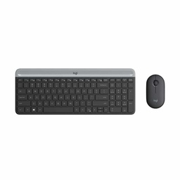 KIT LOGITECH MK470 SLIM TECLADO Y MOUSE INALAMBRICO (920-009266)