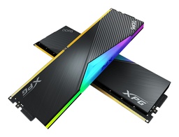 [p-AX5U8000C3816G-DCLARBK] XPG MEMORIA RAM  LANCER RGB / 32GB (2x16GB) / 8000MT/S / DDR5 / CL38 / Black / AX5U8000C3816G-D