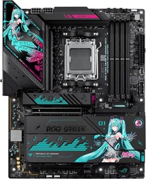 [p-ROG STRIX X870E-H] Tarjeta Madre ASUS ROG Strix X870E-H Gaming WiFi7 Hatsune Miku Edition, ATX, Socket AM5, AMD X870E, 256GB DDR5, HDMI para AMD