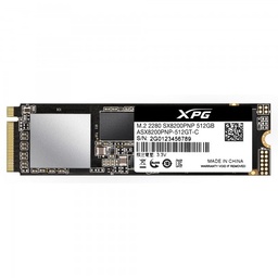 [ar-ASX8200PNP-512GT-C] SSD INTERNO ADATA XPG 512GB ASX8200 PCIE GEN 3X4 M.2 2280 ASX8200PNP 512GT C