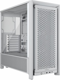 [ar-CC-9011313-WW] GABINETE CORSAIR PC 4000D RS 1USB 3.2GEN2 TIPO C 2USB 3.2 GEN1 TIPO A BLANCO MID CC 9011313 WW