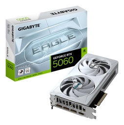[UNC GV-N5060EAGLEOC ICE-8GD PCIX8GBGV-N5060EAGLEOC-ICE] Tarjeta De Video Gigabyte 8gb Rtx 5060 Gddr7 Pci-e 5.0 Blanco 1xhdmi 3xdp 2xfan Gv-n5060eagleoc Ice-8gd