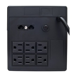 [7501693300826-V] No Break/ups Vica 1200va/600w 6 Tomas, Rj11/45  Pantalla Lcd (s 1200)