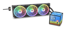 [UNC CL-W481-PL12SW-A CPUFANTTTH360CUBULTW481] Enfriamiento Liquido Thermaltake Minecube 360 Ultra 3 Ventiladores120mm Negro Argb 4 Pantallas 3.95 Pulgadas