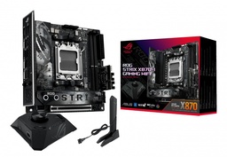 [UNC ROG STRIX X870-I GAMING WIFI MBAMASURSX870-IGAMINGW] Tarjeta Madre Asus Rog Strix X870-i Gaming Wifi Socket Am5 2xddr5 2xusb4 C 1xhdmi Mini-itx