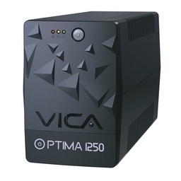 [dim-OPTIMA1250-1] No Break/ups Vica 1250va/600w 6tomasregu Protec Rj11/45 (optima 1250)