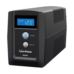 [649532619535-C] Ups/no  Break Cyberpower Om900atlcd 900va/540w Lcd/avr/6 Cont