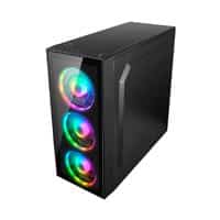 [7506215929561-B] Gabinete                                                                                                                                                                                 Balamrush Dragonfly Negro Atx/matx 3fan Rgb Usb 3.0 Br-929561