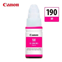[13803259018-C] Botella  De Tinta Canon Gi-190 M Para Pixma G1100 G2100 G3100