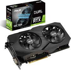 [Dim-DUAL-RTX2060-O6G-EVO] TARJETA DE VIDEO ASUS NVIDIA GEFORCE RTX 2060 DUAL-RTX2060-O6G-EVO 6G GDDR6 DVI/HDMI/DP