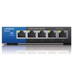 [722868997659-L] Switch                                                                        Linksys Metalico Escritorio 5 Ptos Gigabit No Admin (se3005)