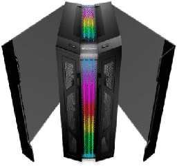 [Dim-31108] GABINETE PARA GAMING COUGAR GEMINI T PRO ARGB GLASS WING MID TOWER