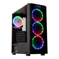 [7503030903080-X] Gabinete Xzeal Xz110-1 Atx/ Micro Atx/ Mini Itx Rgb Cristal (xzcgb12b)