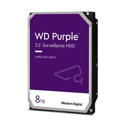 [718037887906-W] Disco Duro Interno Wd 8tb 3.5" Wd84purz 128mb Sata3 5640rpm Purple