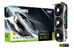 [Dim-ZT-D40900J-10P] Tarjeta de Video Zotac NVIDIA GeForce RTX 4090 Gaming Trinity OC 24GB 384-bit GDDR6X PCI Ex x16 4.0ZT-D40900J-10P
